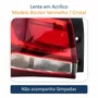 Lanterna Gm Cobalt 2016 Até 2019 Canto Bicolor Cristal Lado Esquerdo Motorista