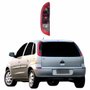 Lanterna Traseira Gm Corsa Hatch Frente Montana 2003 Até 2012 Vermelho Fumê Lado Esquerdo Motorista