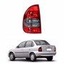 Lanterna Gm Corsa Sedan 2000 Até 2010 Bolha 4 Portas Bicolor Fumê Lado Esquerdo Motorista