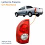 Lanterna Gm Montana 2003 até 2010 Bicolor Cristal Lado Esquerdo Motorista