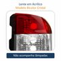 Lanterna Gm Montana 2011 até 2019 Bicolor Lado Direito Passageiro