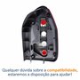 Lanterna Traseira Gm Zafira 2001 Até 2012 Bicolor Lado Direito Passageiro