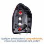 Lanterna Traseira Gm Zafira 2001 Até 2012 Bicolor Lado Esquerdo Motorista
