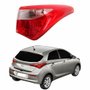 Lanterna Traseira Hyndai Hb20 Hatch 2012 Até 2015 Canto Bicolor Lado Direito Passageiro