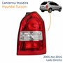 Lanterna Hyundai Tucson 2005 Até 2016 Lado Direito Passageiro