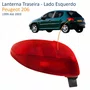 Lanterna Peugeot 206 1999 Até 2003 Lado Esquerdo Motorista