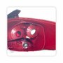 Lanterna Peugeot 207 Hatch 2009 Até 2015 Bicolor Cristal Grade da Ré Vermelha Lado Esquerdo Motorista