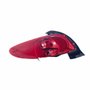 Lanterna Peugeot 207 Sedan 2009 Até 2015 Bicolor Cristal Grade da Ré Vermelha Lado Direito Passageiro