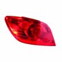 Lanterna Peugeot 307 Hatch 2007 Até 2012 Toda Vermelha Lado Esquerdo Motorista