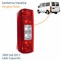 Lanterna Peugeot Boxer 2003 Até 2017 Bicolor Lado Esquerdo Motorista