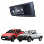 Lanterna Luz Placa Fiat Strada 2004 até 2019 Sem Soquete Lado Esquerdo Motorista