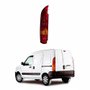Lanterna Renault Kangoo 2008 Até 2018 2 Porta Bicolor Pisca Âmbar Lado Esquerdo Motorista
