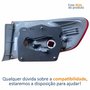 Lanterna Traseira Toyota Corolla 2012 2013 2014 Sem Led Canto Lado Esquerdo Motorista