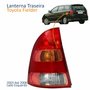 Lanterna Traseira Toyota Fielder 2003 Até 2008 Tampa Curvada Lado Esquerdo Motorista