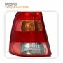 Lanterna Traseira Toyota Fielder 2003 Até 2008 Tampa Curvada Lado Esquerdo Motorista