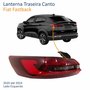 Lanterna Traseira Canto Fiat Fastback 2020 Até 2024 Lado Esquerdo Motorista