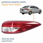 Lanterna Traseira Canto Toyota Yaris 2018 Até 2022 Sedan Lado Direito Passageiro