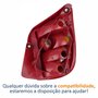 Lanterna Traseira Fiat Palio G1 1996 Até 2000 Tricolor Lado Esquerdo Motorista