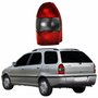 Lanterna Traseira Fiat Palio Weekend 1996 1997 1998 1999 2000 Fumê Lado Esquerdo Motorista