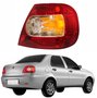 Lanterna Traseira Fiat Siena G3 2004 Até 2007 Canto Âmbar Lado Direito Passageiro