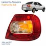 Lanterna Traseira Fiat Siena G3 2004 Até 2007 Canto Âmbar Lado Direito Passageiro