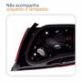 Lanterna Traseira Fiat Siena G4 2008 Até 2013 Canto Bicolor Lado Esquerdo Motorista