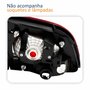 Lanterna Traseira Fiat Siena G4 2008 Até 2013 Tampa Bicolor Lado Direito Passageiro