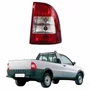 Lanterna Traseira Fiat Strada 2005 Até 2008 Bicolor Lado Direito Passageiro