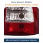 Lanterna Traseira Fiat Strada 2005 Até 2008 Bicolor Lado Direito Passageiro