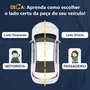 Lanterna Traseira Fiat Strada 2005 Até 2008 Bicolor Lado Esquerdo Motorista
