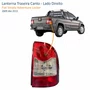 Lanterna Traseira Fiat Strada Adventure Locker 2009 Até 2013 Bicolor Canto Lado Direito Passageiro