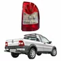 Lanterna Traseira Fiat Strada Trekking 2009 Até 2013 Bicolor Canto Lado Direito Passageiro