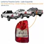 Lanterna Traseira Fiat Strada Working Trekking Adventure Locker 2009 Até 2013 Bicolor Canto Esquerdo Motorista