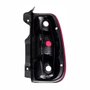 Lanterna Traseira Fiat Uno Vivace 2011 2012 2013 2014 Bicolor Cristal Lado Esquerdo Motorista