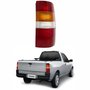 Lanterna Traseira Ford Courier 1996 Até 2009 Tricolor Com Soquete Lado Direito Passageiro