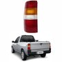 Lanterna Traseira Ford Courier 1996 Até 2009 Tricolor Com Soquete Lado Esquerdo Motorista