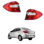 Par Lanterna Traseira Ford Ka 2015 2016 2017 2018 Sedan Bicolor