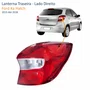Lanterna Traseira Ford Ka Hatch 2015 Até 2018 Bicolor Cristal Lado Direito Passageiro