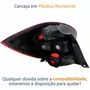 Lanterna Traseira Ford Ka Hatch 2015 Até 2018 Bicolor Cristal Lado Direito Passageiro