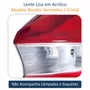 Lanterna Traseira Ford Ka Hatch 2015 Até 2018 Bicolor Cristal Lado Direito Passageiro