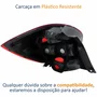 Lanterna Traseira Ford Ka Hatch 2015 Até 2018 Fumê Lado Direito Passageiro