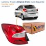 Lanterna Traseira Ford Ka Hatch 2019 Até 2022 Original Arteb Lado Esquerdo Motorista