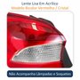 Lanterna Traseira Ford Ka Hatch 2019 Até 2022 Original Arteb Lado Esquerdo Motorista