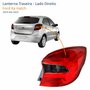 Lanterna Traseira Ford Ka Hatch 2019 Até 2023 Fumê Lado Direito Passageiro