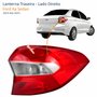 Lanterna Traseira Ford Ka Sedan 2019 2020 2021 2022 2023 Bicolor Lado Direito Passageiro