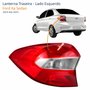 Lanterna Traseira Ford Ka Sedan 2019 Até 2023 Bicolor Lado Esquerdo Motorista