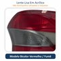 Lanterna Traseira Ford Ka Sedan 2019 Até 2023 Fumê Lado Direito Passageiro