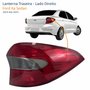 Lanterna Traseira Ford Ka Sedan 2019 Até 2023 Fumê Lado Direito Passageiro