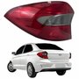 Lanterna Traseira Ford Ka Sedan 2019 Até 2023 Original Arteb Fumê Lado Esquerdo Motorista