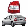 Lanterna Traseira Gm Astra Hatch 1999 Até 2002 Bicolor Cristal Lado Esquerdo Motorista